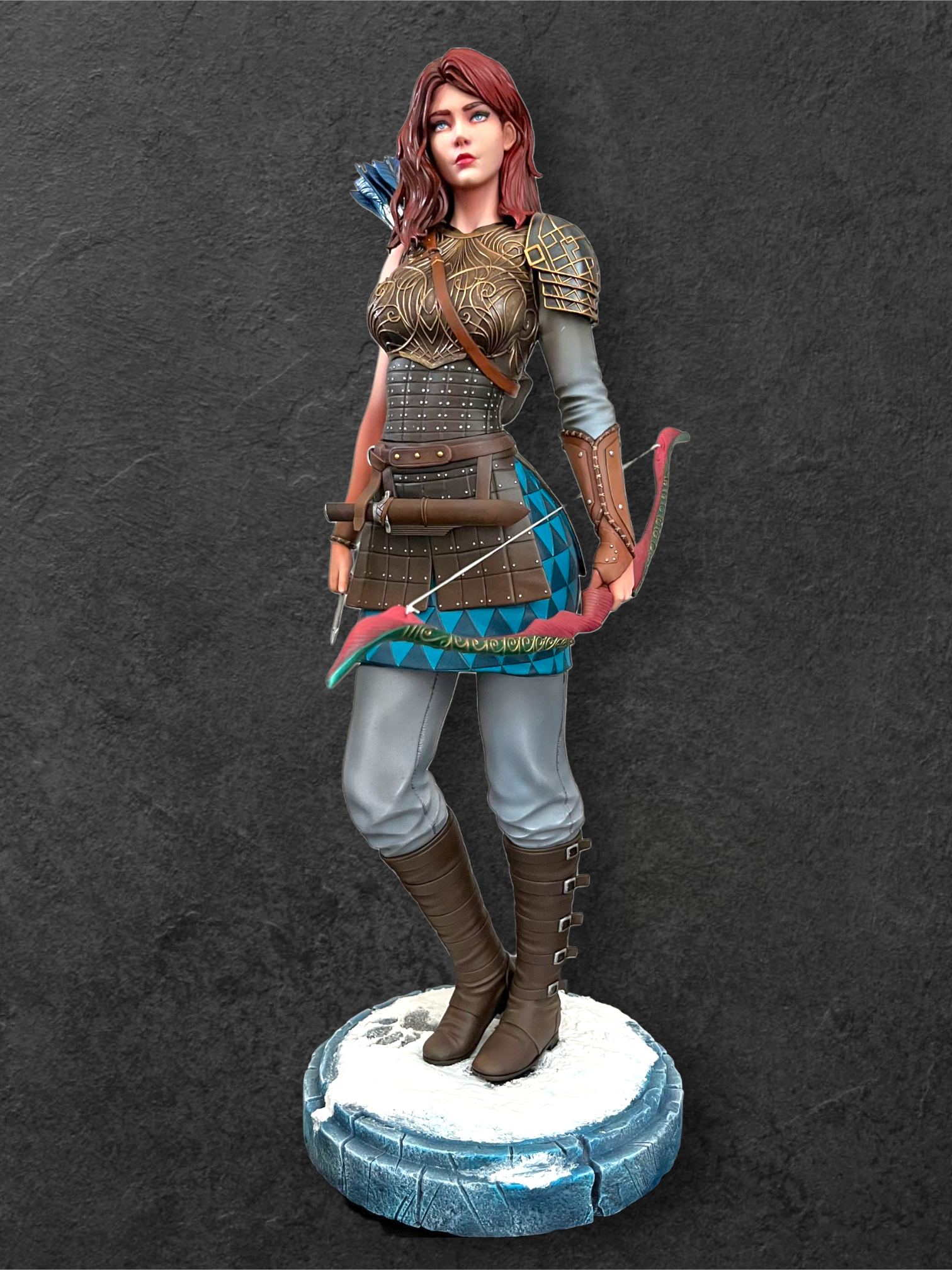 Catti-brie Warrior - 1/4 Scale Resin Statue