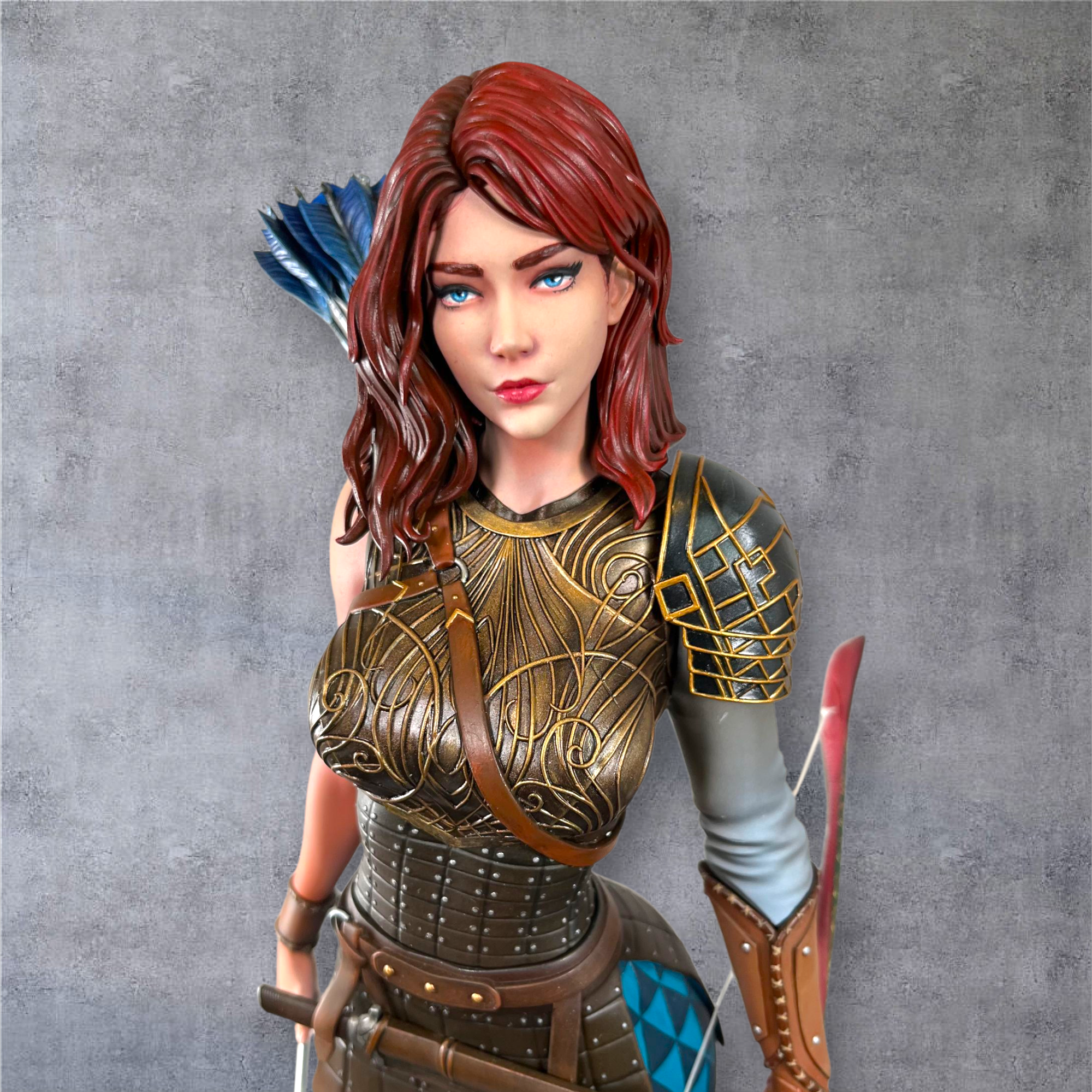 Catti-brie Warrior - 1/4 Scale Resin Statue