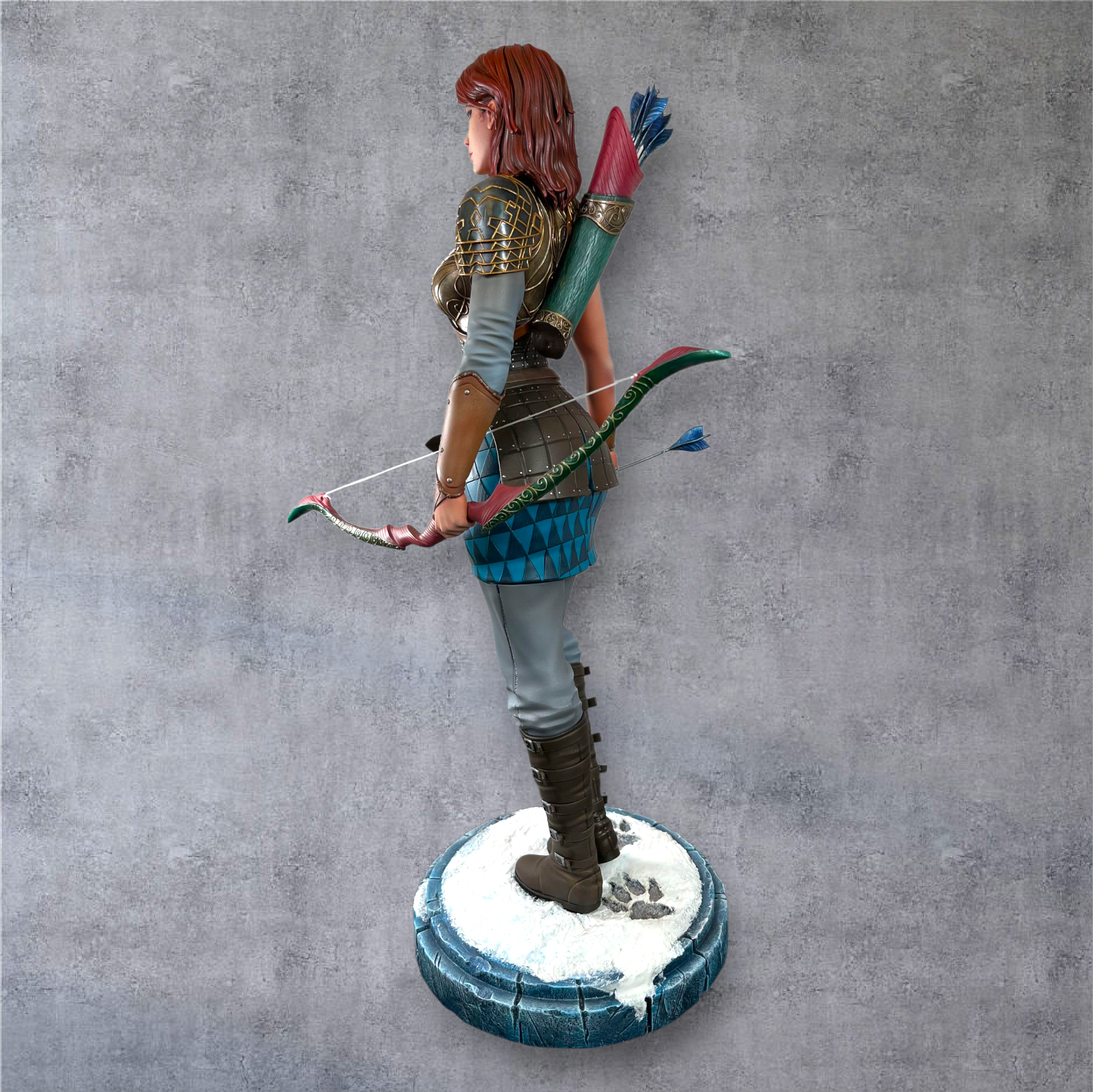 Catti-brie Warrior view