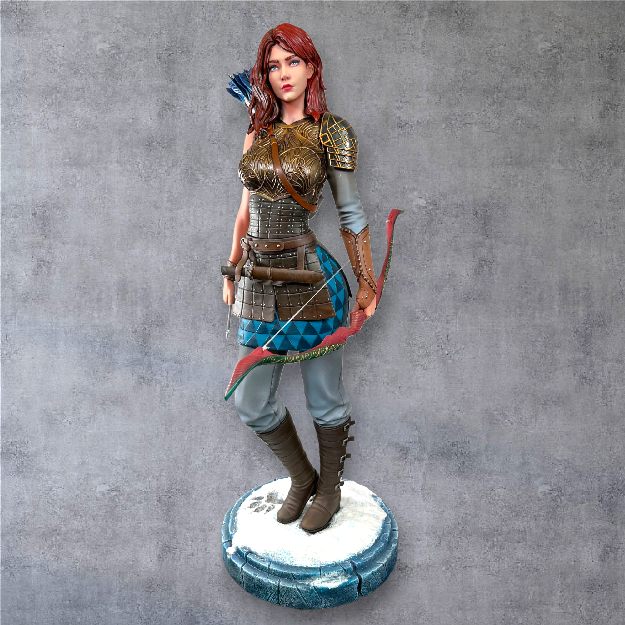 Catti-brie Warrior view